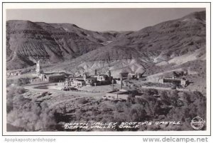 California Death Valley Death Valley Scottys Castle Real Photo