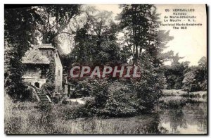 Old Postcard Versailles Hamlet Marie Antoinette The mill