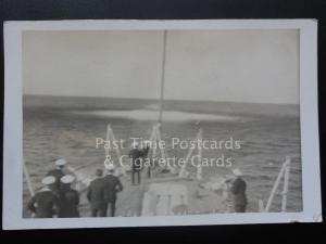 WW2 NAVY DEPTH CHARGE - RP Postcard