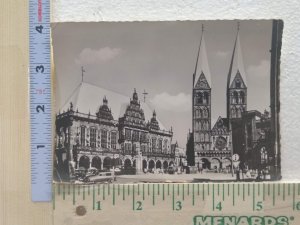 Postcard Dom und Rathaus, Bremen, Germany