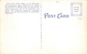 Post Office - Milwaukee, Wisconsin WI