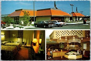 Howard Johnson's Motor Lodges And Reataurants Room Accommodations Postcard