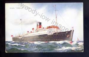 f2320 - Isle of Man Ferry - Fenella - postcard