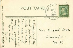The Bardwell, Strongs Avenue, Rutland Vermont Postcard USED