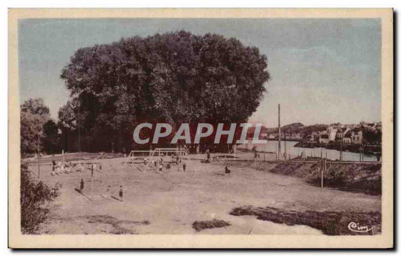 Saint Aignan Old Postcard Beach View d & # 39ensemble