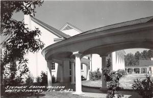 D45/ White Springs Florida Fl Real Photo RPPC Postcard 50s Stephen Foster Museum