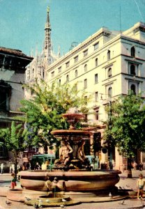 Italy Milano Piazza Fontana Plaza Fontana 1957