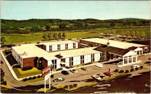 St Joseph, MO Missouri  RAMADA INN HOTEL I-29 & Hwy 6 ROADSIDE Artist's Postcard