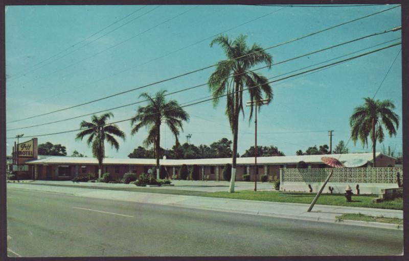 Goff Motel,Melbourne,FL Postcard BIN