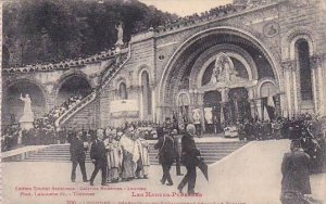 France Lourdes Benediction du St Sacrement Devant le Rosaire