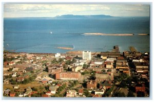 c1950's Bird's Eye View of Port Arthur Ontario Canada Vintage Postcard