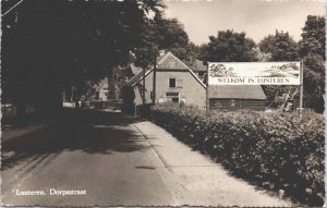 Netherlands Lunteren Dorpsstraat Vintage RPPC 09.21