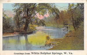 Greetings from White Sulphur Springs, Greetings From, WV
