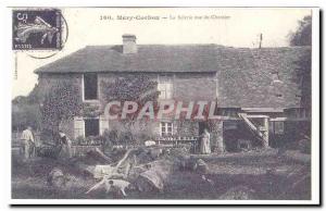 Mery Corbon Postcard Old Sawmill view of the site (reproduction)