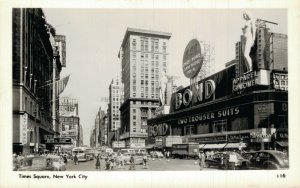 USA New York City Times Square RPPC 06.98