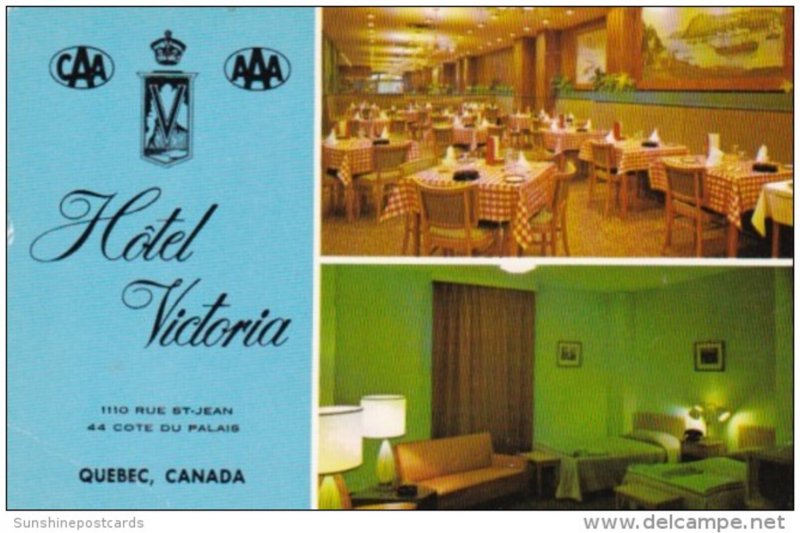 Canada Hotel Victoria Interior Views Quebec