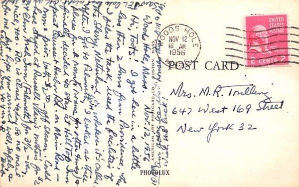 Grafton Inn Massachusetts Postcard