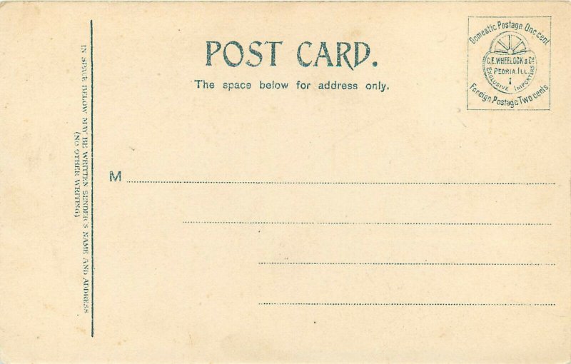 Wheelock Postcard Getting Water Sweet Spring Eureka Springs AR Carroll County