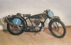 1925 Rex Acme Motorbike Motorcycle Postcard