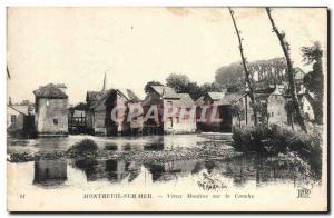 Old Postcard Montreuil Sur Mer Vieux Moulins Sur La Canche