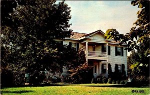 Tahlequah, OK Oklahoma  MURRELL HOME Historic Landmark~Hunter's Home Postcard