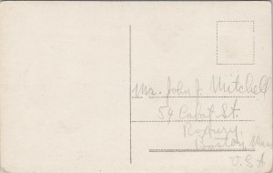 Two American Soldiers Young Military Men Portrait Real Photo Postcard H5