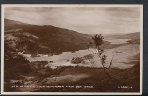 Scotland Postcard - Loch Achray & Loch Vennachar From Ben Venue RS10229 