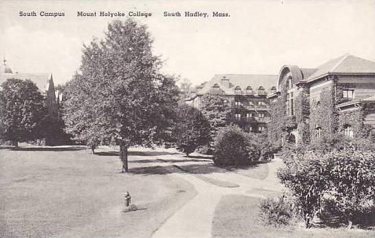Massachusetts South Hadley Mount Holyoke College The South Campus Albertype