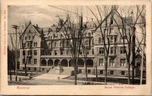 Vtg 1906 Royal Victoria College Montreal Quebec Canada Antique Postcard