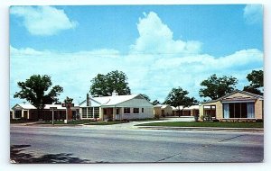 ALBANY, GA Georgia ~ ALJO MOTEL ck1950s Roadside Al Mabry & Jo Hogg  Postcard