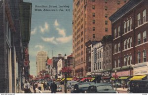 ALLENTOWN, Pennsylvania , 1943; Hamilton Street, Looking West