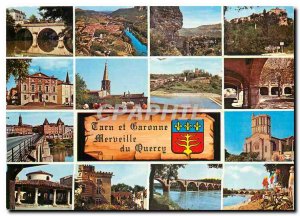 Postcard Modern Traveling the Tarn et Garonne St Antonin tourism Laguepie Rou...