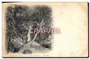 Postcard Old Surroundings of Luchon Chasm Bonneau