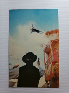 Vintage Postcard Universal Studios Western Stunt Men Movie Makers