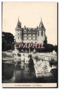 Old Postcard Chateau La Rochefoucauld