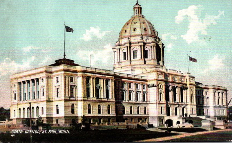 Minnesota St Paul State Capitol Building Rotograph