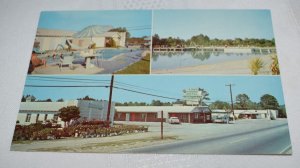 Lake Shore Motel and Restaurant US 301 North Jesup GA Postcard John B. Reeves