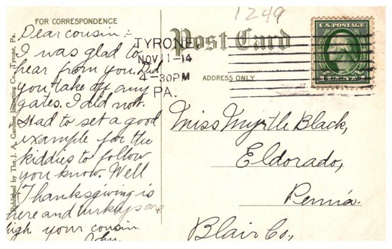 Pennsylvania  Tyrone  West Washington Avenue