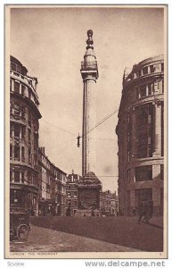 The Monument, London, England, UK, 1910-1920s