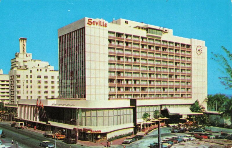 Postcard Seville Hotel Miami Beach Florida 