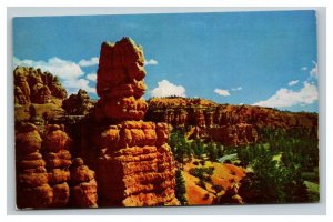 Vintage 1960's Postcard Highway to Bryce Canyon National Park Cedar City Utah