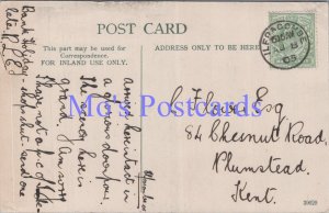 Genealogy Postcard - Flower, 84 Chestnut Road, Plumstead, Kent GL2044