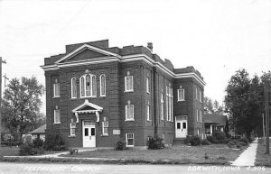 Methodist Church Real Photo Corwith, Iowa  