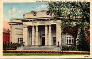 Michigan Ann Arbor Alumni Memorial Hall University Of Michigan 1944 Curteich