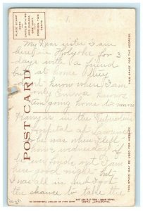 c1909 Lower Station Mt Tom Railway, Holyoke, Massachusetts MA Postcard 