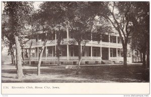 Riverside Club , SIOUX CITY , Iowa  ,PU-1909