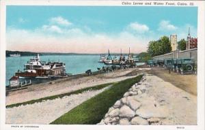 Illinois Cairo The Levee and Water Front Curteich