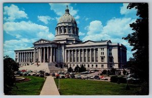 State Capitol Building, Jefferson City, Missouri, Vintage Chrome Postcard