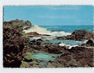 Postcard The thundering waves of Aruba's north Coast, Aruba