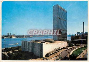 Postcard Modern New York City United Nations